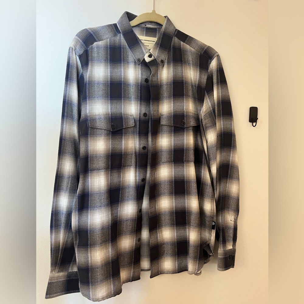 French Connection Men’s Flannel Shirt